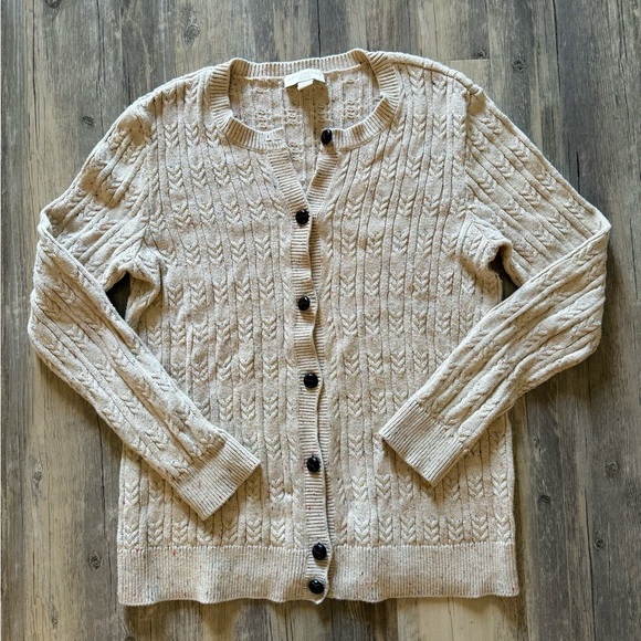 Appleseed’s | Women's Cable Knit Cardigan Sweater - Picture 1 of 7